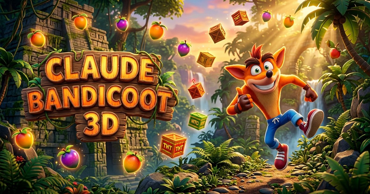 Claude Bandicoot 2.0 - Platformer