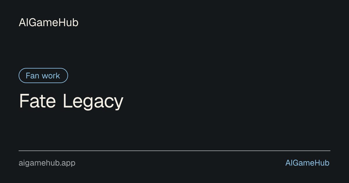 Fate Legacy - other