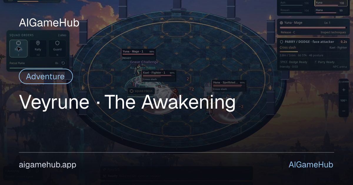 Veyrune · The Awakening - アドベンチャー